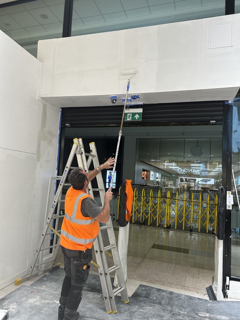 Shopfront painting and finishing
